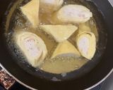 Foto langkah ke 4 dari resep Egg chicken roll ala hokben untuk anak.