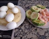 Foto del paso 4 de la receta: Ensalada de patatas, aguacate y langostinos 🥑🦐