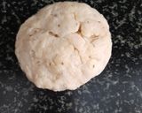 A picture of step 3 of Kaju crunch cookies.