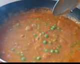 A picture of step 3 of Paneer Matar Gravy.