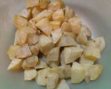 Foto langkah ke 2 dari resep Cah Jamur Kentang Lada Hitam #week37.