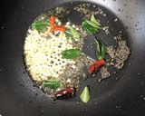A picture of step 3 of Ghee Podi Idli.
