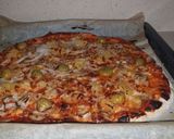 Foto del paso 3 de la receta Pizza con piña de masa casera