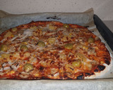 Foto del paso 3 de la receta: Pizza con piña de masa casera