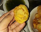 A picture of step 10 of Panipuri.