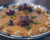 A picture of step 4 of Walnut Halwa.