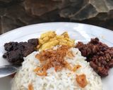 Foto langkah ke 3 dari resep Nasi Uduk Ricecooker Simple.