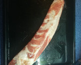 Foto del paso 3 de la receta: Costillar al horno con salsa barbacoa y patatas