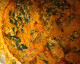 A picture of step 4 of Egusi soup.