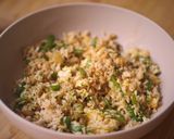 Foto del paso 6 de la receta: Receta exprés de arroz integral con verduras y gambas