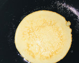 A picture of step 1 of Pancakes with scrambled eggs and sausage.