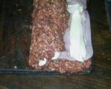 Foto del paso 7 de la receta: Pan de carne relleno con salsa y queso arriba