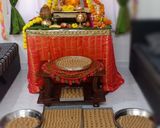 A picture of step 8 of Exact quantities for 1051 churma ladoo.