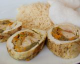 Foto del paso 5 de la receta: Pechuga de pollo rellena al curry