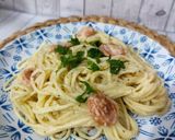 Foto langkah ke 7 dari resep Spaghetti Alfredo.