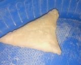 A picture of step 3 of Beef Samosa.