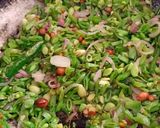 A picture of step 5 of Broad beans fry.