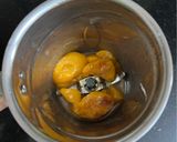 A picture of step 5 of Caramelized Peach 🍑 Lassi.