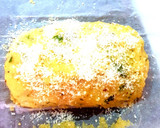 Foto del paso 5 de la receta: Flan de polenta relleno de champiñones, espinacas y grana padano