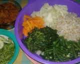 Foto langkah ke 6 dari resep Urap Sayuran.