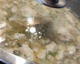 Kapros - túrós - szalonnás csirkemellragu recept fázis 2 fotója