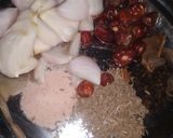 A picture of step 1 of Shami Kabab.