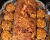 Sajttal és sonkával töltött fasírt recept fázis 7 fotója