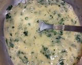 Foto del paso 3 de la receta: Tortilla de merluza con tostadas y crema de morrón