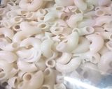 A picture of step 1 of Pineapple cheese pasta (Baked dish).