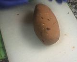 Foto del paso 5 de la receta Gofio amasado con miel de Palma, Almendras y Pasas“TURRÓN CANARIO” y....Barritas con Chocolate