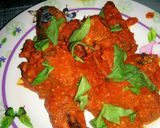 Foto langkah ke 8 dari resep Ayam & Ikan BaLado Daun Kemangi.