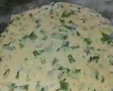 A picture of step 1 of Torai chilka paratha.