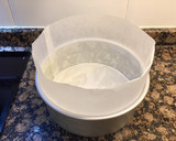Foto del paso 2 de la receta: Tarta de harina de arroz y crema pastelera de chocolate, sin gluten, sin lactosa