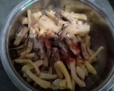 A picture of step 2 of Ginger Pickle.