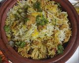 A picture of step 7 of Pulao biryani.