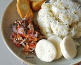 Foto langkah ke 7 dari resep Nasi Daun Jeruk Ikan Kohu-kohu.