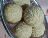 Foto langkah ke 5 dari resep Onde2 isi kacang hijau.