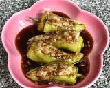รูปขั้นตอนการทำที่ 6 ของ พริกหยวกยัดไส้หมูสับ