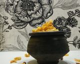 A picture of step 6 of Corn chevda.