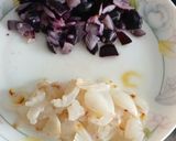 A picture of step 3 of Lychee with Jamun Smoothie.