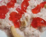 A picture of step 6 of Fruit Custard.