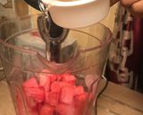 A picture of step 3 of Watermelon mojito.