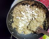 A picture of step 2 of Til k Laddu.