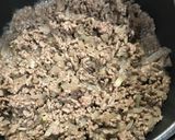 A picture of step 2 of Chilli con carne.