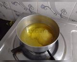 A picture of step 1 of Mysore Pak recipe (without sugar).