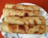 A picture of step 6 of Chapati layers.