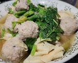 รูปขั้นตอนการทำที่ 8 ของ ต้มจืดมะระหมูสับทรงเครื่อง