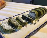 Une image de l'étape 10 de Roulé de poireaux façon bûche à la ricotta,basilic et épices italiennes.