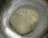 Foto langkah ke 5 dari resep Matcha Ubi Ungu Kunyit Sourdough Bread.