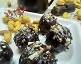 A picture of step 11 of Tripe layered chocolate nutty truffle.